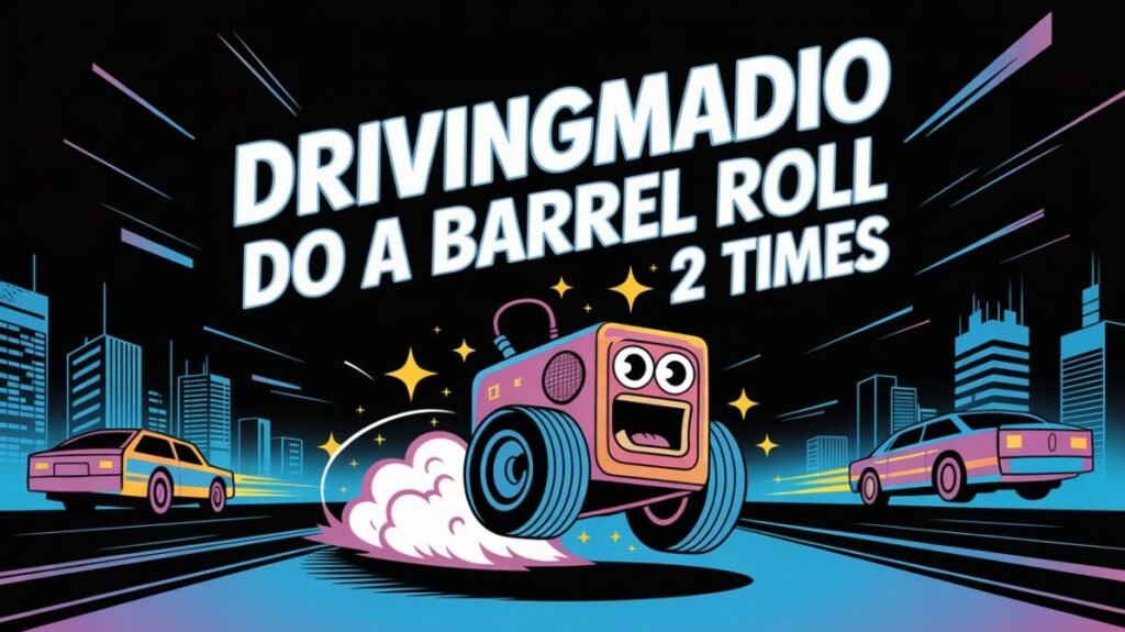 Mastering the Art of Drivingmadio: Perform a Barrel Roll Twice!
